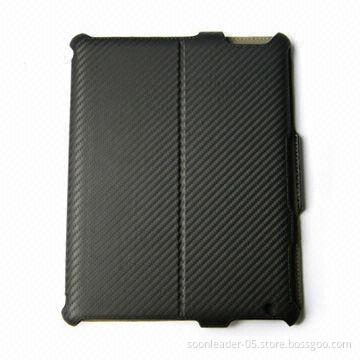 Luxury Convertible Carbon Flip Case for Apple's iPad